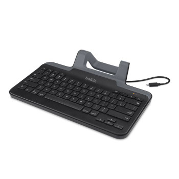 Belkin Wired Tablet Keyboard with Stand for iPad (Lightning Connector)