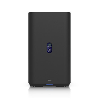 Ubiquiti UNAS 2, Black, UniFi Network Attached Storage (2)3.5' HDD Bays, 2.5 GbE Networking, USB-C Connectivity, PoE++ Adapter, All In Compact Foot.