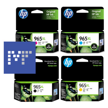 HP 965XL High Yield Ink Bundle (includes: 3JA84AA, 3JA83AA, 3JA82AA, 3JA81AA)