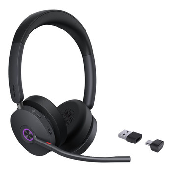 Yealink BH74 Teams USB-C/A Bluetooth Headset, Active Noise Cancellation,  6 mic, Acoustic Shield, Wireless range 50 m, talk time of up to 32 hours