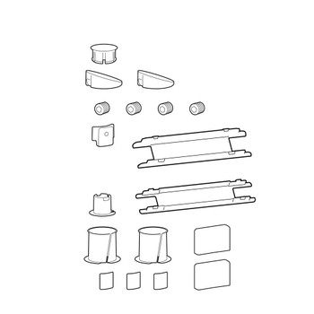 ERGOTRON ACCESSORY SPARE PARTS KIT LX PRO WALL