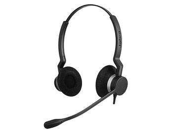 JABRA COREDED BIZ 2300 DUO HEADSET,QD