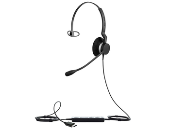 JABRA CORDED BIZ 2300 UC MONO HEADSET, USB-A