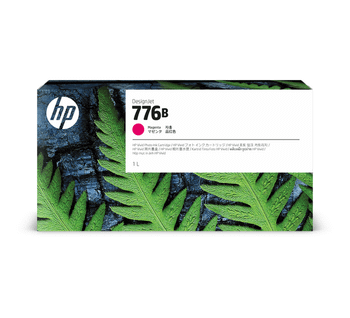 HP 776B 1L Magenta Ink Cartridge for DesignJet Z9+ Pro
