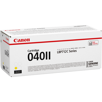 CANON CART040Y HIGH YELLOW TONER CARTRIDGE 10K TO SUIT LBP712CX