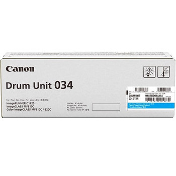 Canon CART034CD Cyan Drum Unit Genuine for MF810CDN