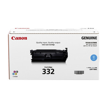 Canon CART332C Cyan Toner Cartridge Genuine for LBP7780