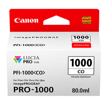 Canon PFI-1000CO 80ml Chroma Optimizer Ink Tank (Clear) Genuine for IMAGEPROGRAF PRO-1000