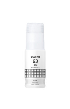CANON GI-63BK BLACK INK BOTTLE PIXMA MEGATANK G660