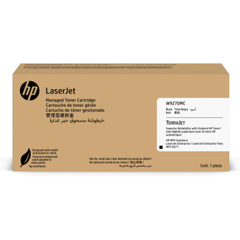 HP W9270MC Black Managed Original LaserJet Toner Cartridge