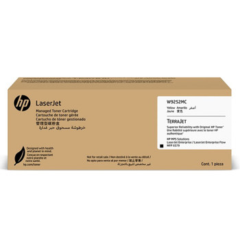 HP LaserJet W9252MC Managed High Yield Yellow Toner Cartridge for X57945 Genuine