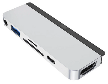 HUB 6-in-1 iPad Pro USB-C Silver