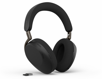 JABRA WIRELESS EVOLVE3 85 UC STEREO BLUETOOTH ANC HEADSET, LINK390A, BLACK