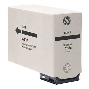 HP 768B 500-ml Black DesignJet Ink Cartridge