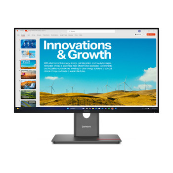 LENOVO ThinkVision P24QD-40 23.8" 120Hz QHD 98% DCI-P3 Ergonomic IPS Business Monitor (140W USB-C PD + Hub)