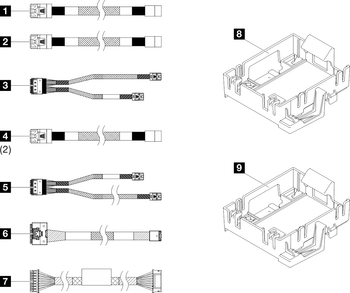 THINKSYSTEM SR250 V2/ST250 V2 M.2 CABLE