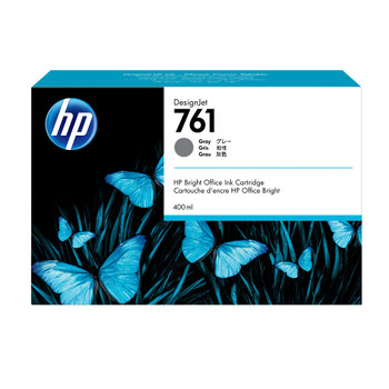 HP 761 400-ml Gray Ink Cartridge for DesignJet T7100/T7200