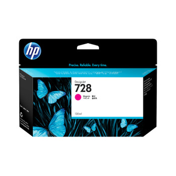 HP 728 130-ml Magenta Ink Cartridge for DesignJet T730/T830