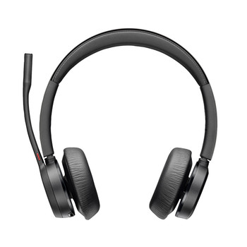 Poly Voyager 4320 Microsoft Teams Certified Over-the-Head Wireless Stereo USB-A Headset + BT700 Dongle (77Y98AA)