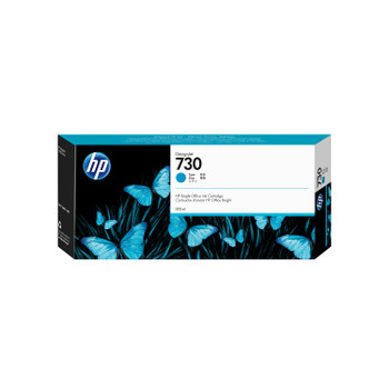 HP 730 300-ml Cyan Ink Cartridge for DesignJet T1700/SD Pro/T1600/T2600