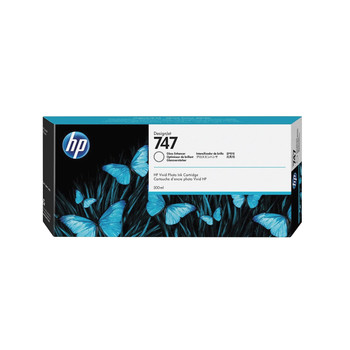 HP 747 300-ml Gloss Enhancer Ink Cartridge for DesignJet Z9+ Series Genuine