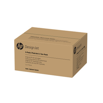HP 774 3-pack 775-ml Chromatic Red DesignJet Ink Cartridges