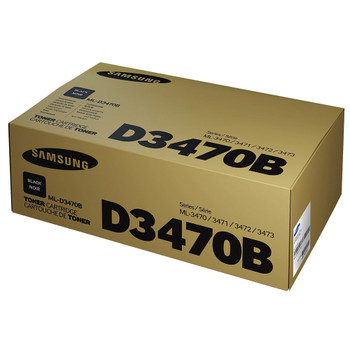 Samsung ML-D3470B ML-3470D/ML-3471ND High Yield Black Toner Cartridge Genuine (SU672A)