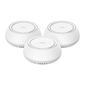 TP-Link Deco BE65-PoE(3-pack) BE11000 Whole Home Mesh Wi-Fi 7 System with PoE