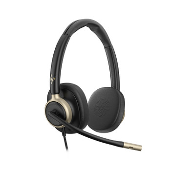 HP Poly Mission 825 Stereo USB-C/A Wired Business Headset (C01FCAA)