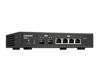 QNAP QSW-2104-2S, 2 ports 10GbE SFP+, 5 ports 2.5GbE RJ45, unmanaged switch, 2 Years WTY