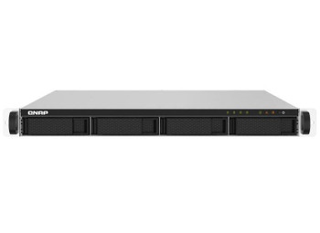 QNAP TS-432PXU-2G 4-Bay 1U rackmount NAS Cortex-A57 quad-core 1.7GHz CPU, 2GB DDR4 UDIMM RAM(max 16GB), SATA 6Gb/s,2x 2.5Gbe, 2x10GbE SFP+,3y wty (no RAIL incl)