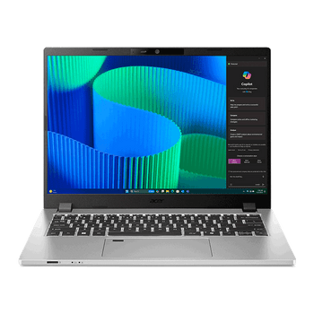 Acer TMP214-56 Core i7-150U/1 x 16GB DDR5/512GB PCIe NVMe SSD/14" WUXGA IPS 16:10/Intel® Graphics/Win 11 Pro/FP/Intel® Wireless Wi-Fi 6E/Webcam/3 Yr Onsite WTY