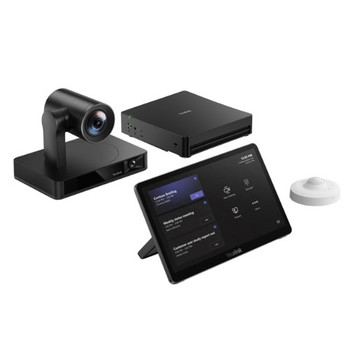 Yealink MVC860 Microsoft Teams Rooms on Windows, Medium and Large Meeting Rooms, MTR Kit, UVC86 4K Dual Camera, MCoreKit C5, RoomSensor, *NO AUDIO*