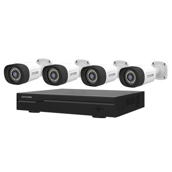 Concord 4 Channel 5MP NVR Kit 4TB with 4x 5MP Bullet Cameras IP66 V4