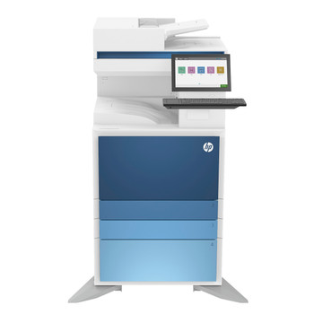 HP Color LaserJet Managed Flow MFP E786z 25ppm / 30ppm / 35ppm A3 Colour Multifunction Printer/Copier + 2000 sheet High Capacity Paper Tray/Stand