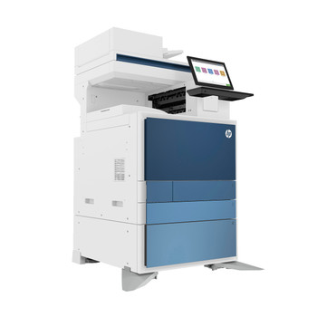 HP Color LaserJet Managed Flow MFP E877z 40ppm / 50ppm / 60ppm / 70ppm A3 Colour Multifunction Printer/Copier + 2000 sheet High Capacity Paper Tray/Stand
