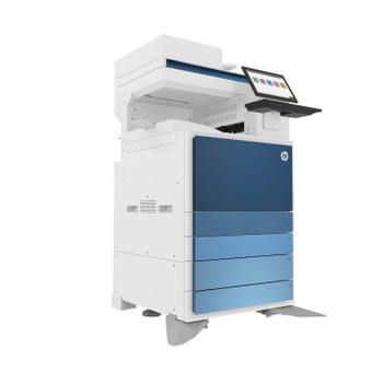 HP Color LaserJet Managed Flow MFP E786z 25ppm / 30ppm / 35ppm A3 Colour Multifunction Printer/Copier + 2x520 sheet Workgroup Paper Tray/Stand