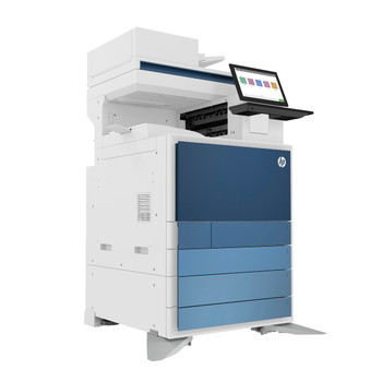 HP Color LaserJet Managed Flow MFP E877z 40ppm / 50ppm / 60ppm / 70ppm A3 Colour Multifunction Printer/Copier + 2x520 sheet Workgroup Paper Tray/Stand