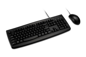 KENSINGTON PRO FIT WASHABLE WIRED KEYBOARD & MOUSE COMBO