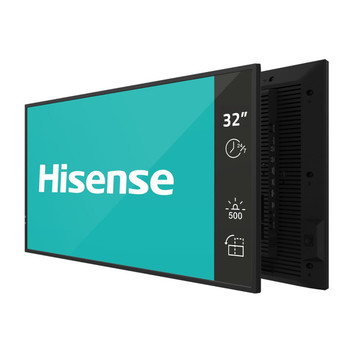 HISENSE DM66GE 32" FHD 24/7 500-NIT ANDROID 14 DIGITAL SIGNAGE DISPLAY