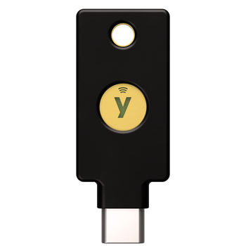 Yubico YubiKey Security Key Series NFC USB-C Two-Factor Authentication Security Key (5060408465301)