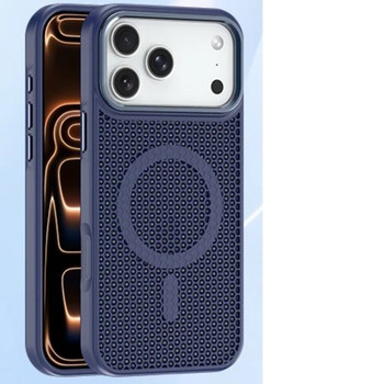 USP Apple iPhone 17 Pro (6.3') Armor 3D Mesh Case with MagSafe Dark Blue- Fragiile Surface, TPU Bumper, Drop Resistance,  5 Years Warranty