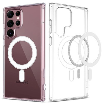 USP Samsung Galaxy S26 Ultra 5G (6.9') Magsafe Hard Crystal Clear Case - TPU Backplate, Rubberized Border , Scratch Resistant , 5 Years Warranty