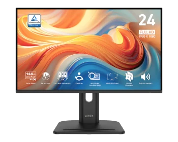 MSI PRO 24" 144Hz IPS Ergonomic Business Monitor