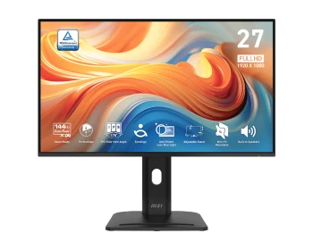 MSI PRO 27" 144Hz FHD IPS Ergonomic Business Monitor