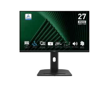 MSI PRO 27" QHD 100Hz IPS Ergonomic Business Monitor
