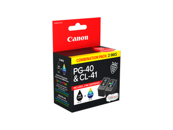 TWIN COMBINATION PACK 1X PG40 BLACK INK CART; 1X CL41 FINE COLOUR INK CART