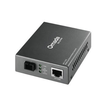 TP-Link MC111CS 10/100Mbps SC WDM Media Converter Monomode Simplex 10/100Base-TX, 100Base-FX standards Link Fault Passthrough and Far End Fault(LS)