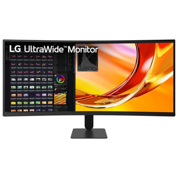 LG 34" 120Hz UWQHD 1800R Curved Business Monitor