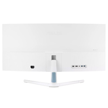 ASUS VU34WCIP-W 34" 100Hz UWQHD 1500R CURVED MONITOR - WHITE (65W USB-C PD + HUB)
